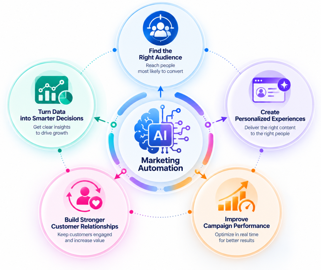 AI Marketing Automation Wheel